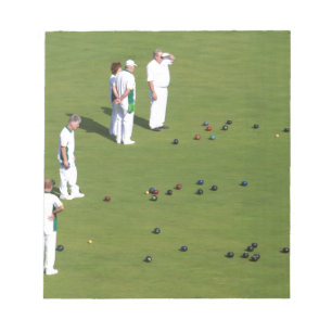 Lawn Bowls England Notitieblok