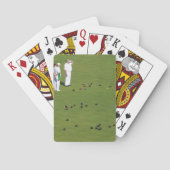 Lawn Bowls England Pokerkaarten (Achterkant)