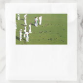 Lawn Bowls England Rechthoekige Sticker (Tas)