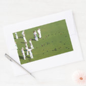 Lawn Bowls England Rechthoekige Sticker (Envelop)