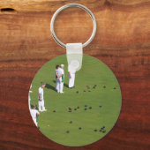 Lawn Bowls England Sleutelhanger (Voorkant)