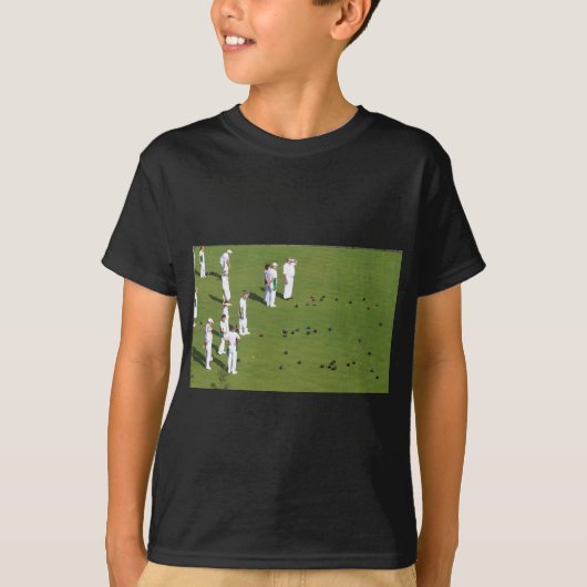 Lawn Bowls England T-shirt (Voorkant)