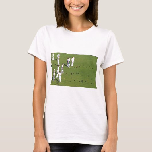 Lawn Bowls England T-shirt (Voorkant)
