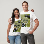 Lawn Bowls Five Afbeelding Photo Collage, T-shirt (Unisex)