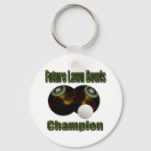 Lawn Bowls Future Champ, Keyring Sleutelhanger (Voorkant)