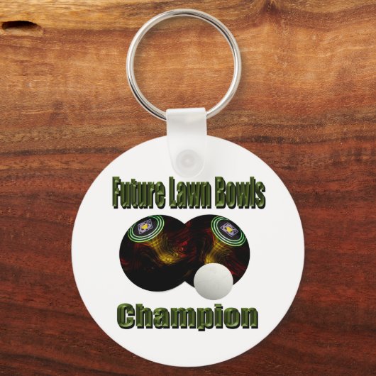 Lawn Bowls Future Champ, Keyring Sleutelhanger (Achterkant)