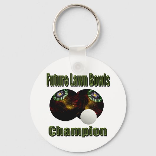 Lawn Bowls Future Champ, Keyring Sleutelhanger (Achterkant)