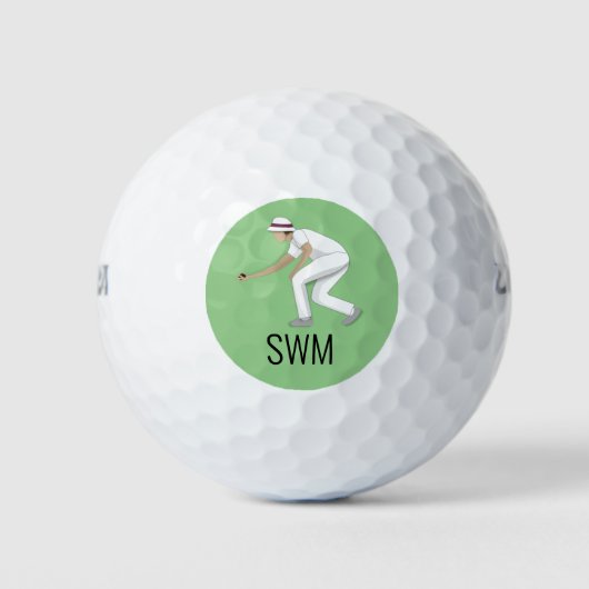 Lawn Bowls Golfballen (Voorkant)