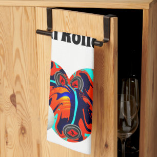 Lawn Bowls High Rollers, Dish Towel Theedoek