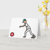 Lawn Bowls Kaart (Gele Bloem)
