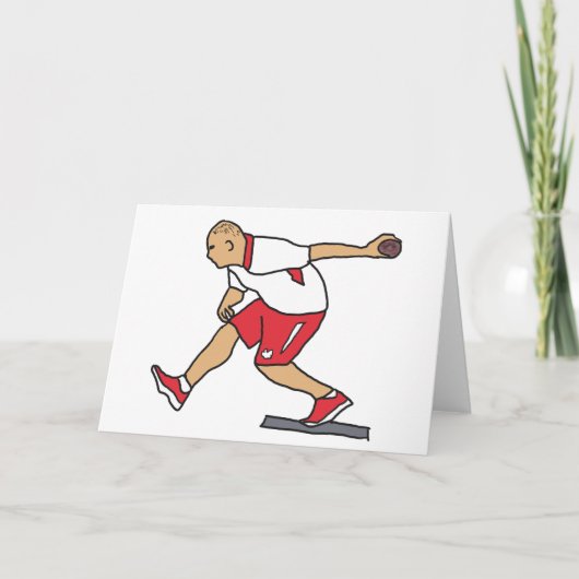 Lawn Bowls Kaart (Voorkant)