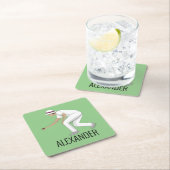 Lawn Bowls Kartonnen Onderzetters (Insitu)