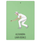 Lawn Bowls Klembord (Achterkant)