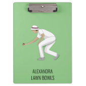 Lawn Bowls Klembord (Voorkant)