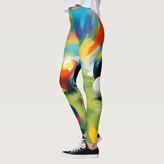 Lawn Bowls Kleurensplash,  Leggings (Links)