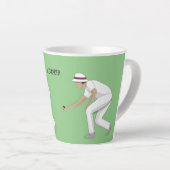 Lawn Bowls Latte Mok (Rechterhoek)