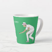 Lawn Bowls Latte Mok (Rechterhoek)