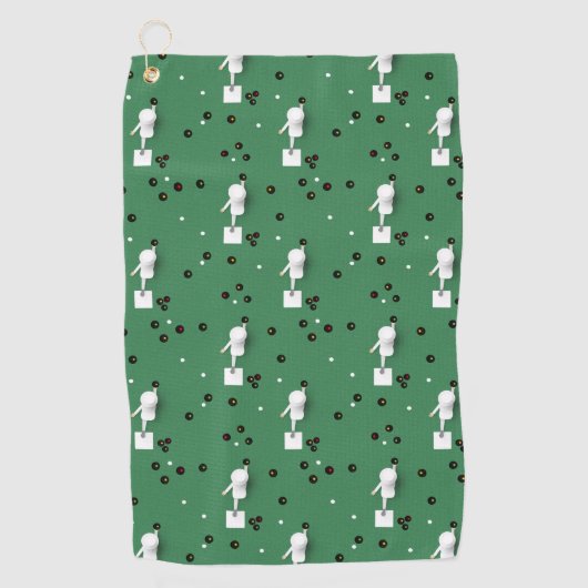 Lawn Bowls Legends   Golfhanddoek (Voorkant)