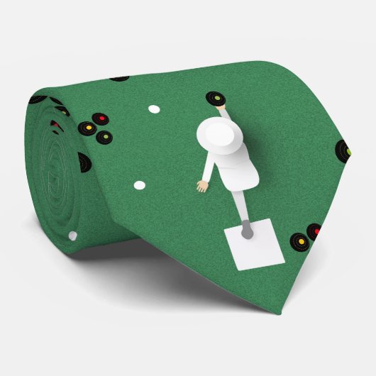 Lawn Bowls Legends Stropdas (Opgerold)