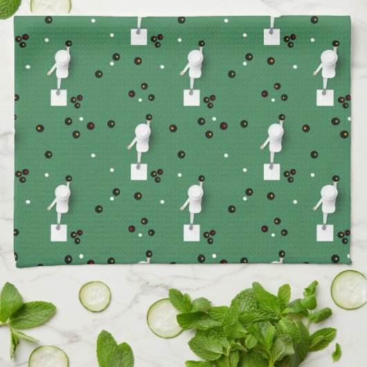 Lawn Bowls Legends  Theedoek (Gevouwen)