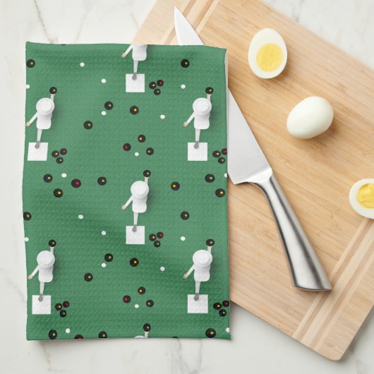 Lawn Bowls Legends  Theedoek (Quarter Fold)