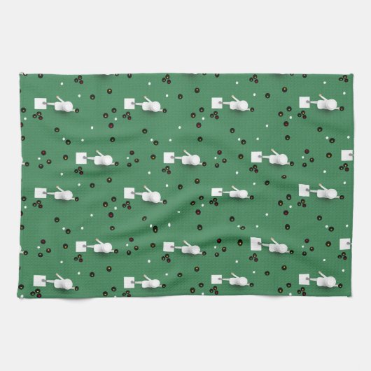 Lawn Bowls Legends  Theedoek (Horizontaal)