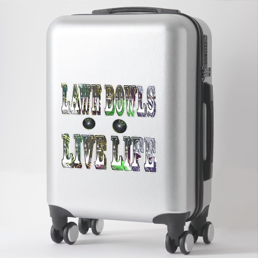 Lawn Bowls Leven Leven Logo Sticker (Koffer)