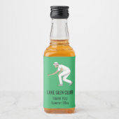 Lawn Bowls Likeurfles Etiket (Voorkant)