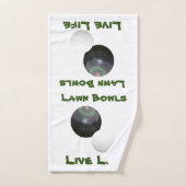 Lawn Bowls Live Life, Handdoeken (Handdoek)
