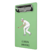 Lawn Bowls Mini Klembord (Angled2)