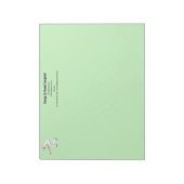 Lawn Bowls Notitieblok (Linkerzijde)