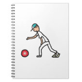 Lawn Bowls Notitieboek (Voorkant)