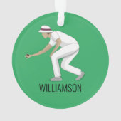 Lawn Bowls Ornament (achterkant)
