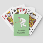 Lawn Bowls Pokerkaarten (Achterkant)