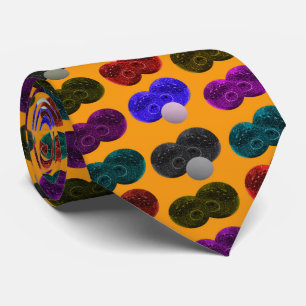 Lawn Bowls Pop Art Pattern Stropdas