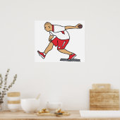 Lawn Bowls Poster (Keuken)