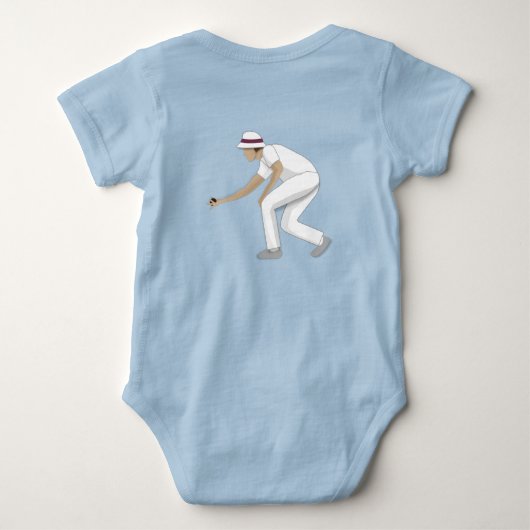 Lawn Bowls Romper (Achterkant)