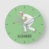 Lawn Bowls Ronde Klok (Voorkant)