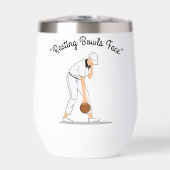 Lawn Bowls: Rustende Bowls Gezicht, Grappig (Voorkant)