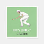 Lawn Bowls Servet (Voorkant)