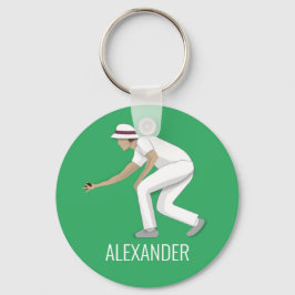 Lawn Bowls Sleutelhanger
