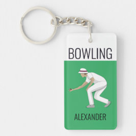 Lawn Bowls Sleutelhanger