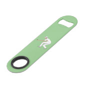 Lawn Bowls Speed Flessenopener (Voorkant Gekanteld)