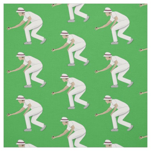 Lawn Bowls Stof (Swatch)