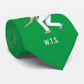 Lawn Bowls Stropdas (Opgerold)