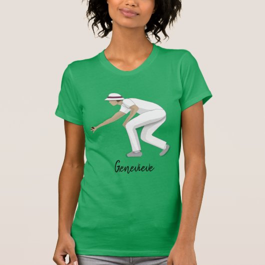Lawn Bowls T-shirt (Voorkant)
