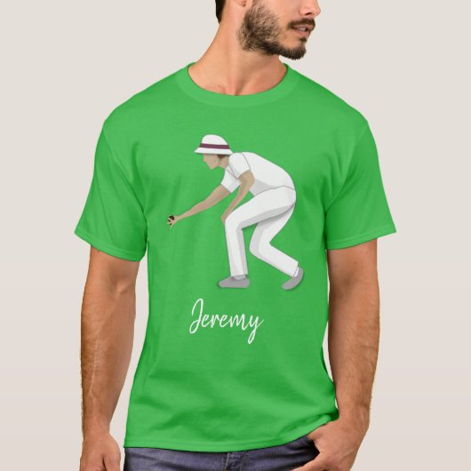 Lawn Bowls T-shirt (Voorkant)