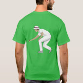 Lawn Bowls T-shirt (Achterkant)