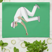 Lawn Bowls Theedoek (Gevouwen)