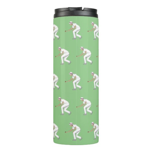 Lawn Bowls Thermosbeker (Achterkant)